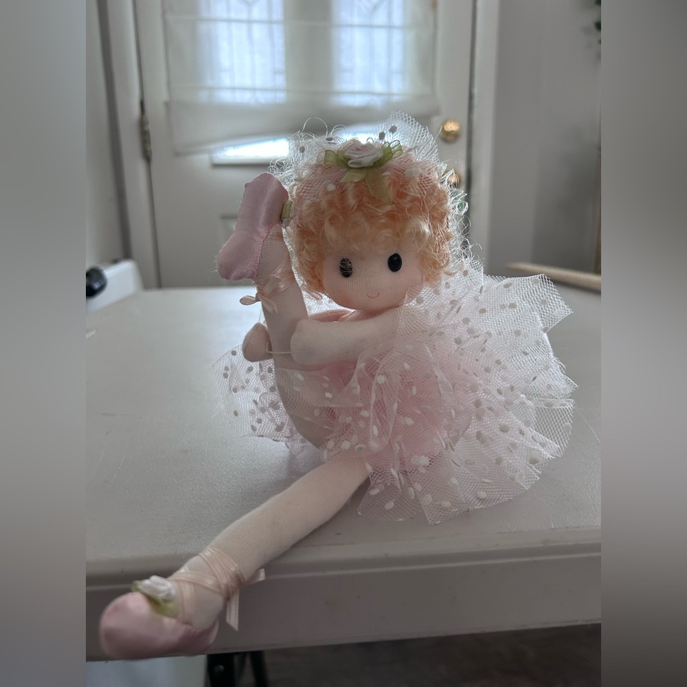 Pink Tulle Ballerina musical doll